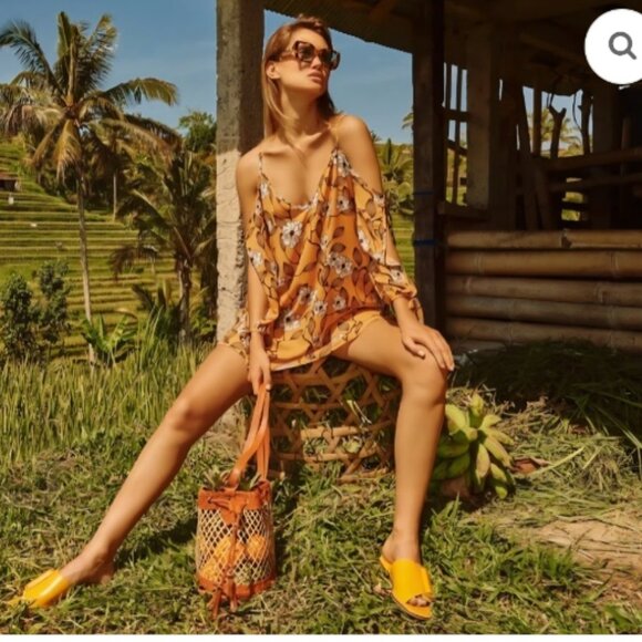 WET Swimwear Mia Cut Out Tunic Beach Coverup - Picture 8 of 10